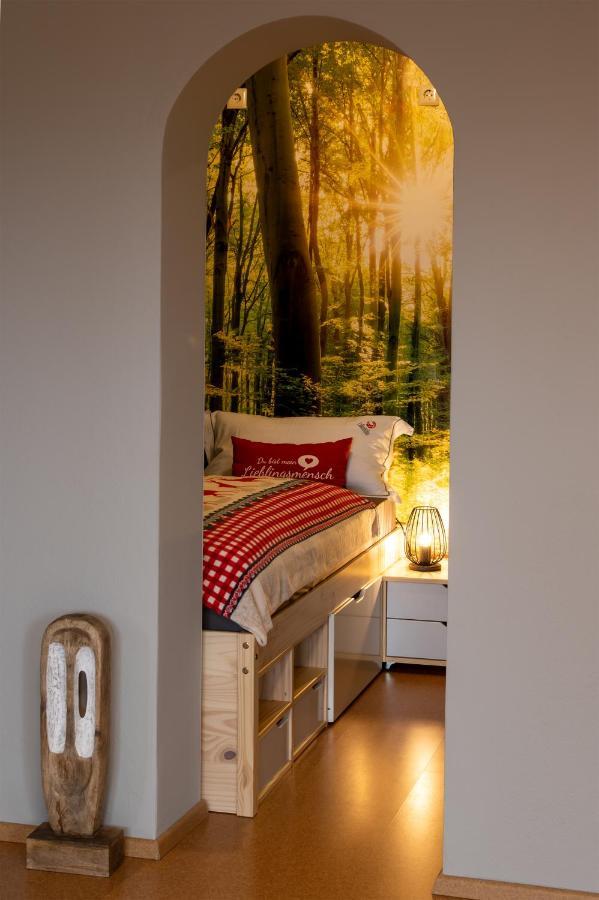 Ferienwohnung Fuchsbau Im Eg Des Ferienhauses Falkenhoehe Schwarzatal Экстерьер фото