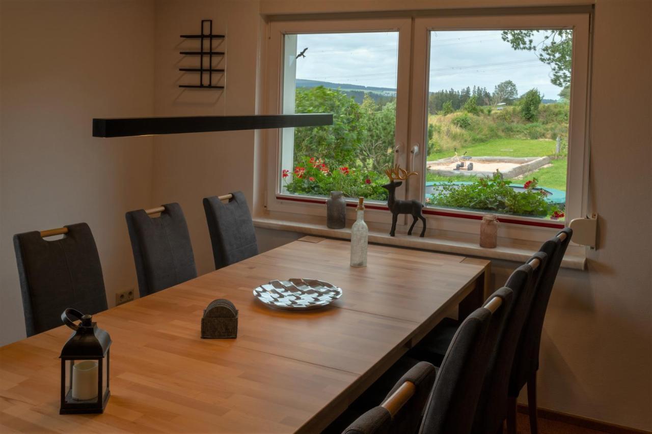 Ferienwohnung Fuchsbau Im Eg Des Ferienhauses Falkenhoehe Schwarzatal Экстерьер фото